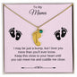 To My Mama | Foot Necklace | Custom Name and Birthstone