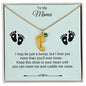 To My Mama | Foot Necklace | Custom Name and Birthstone