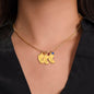 To My Mama | Foot Necklace | Custom Name and Birthstone