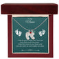 To My Mama | Foot Necklace | Custom Name and Birthstone