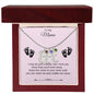 To My Mama | Foot Necklace | Custom Name and Birthstone