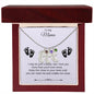 To My Mama | Foot Necklace | Custom Name and Birthstone