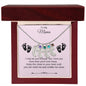 To My Mama | Foot Necklace | Custom Name and Birthstone