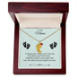 To My Mama | Foot Necklace | Custom Name and Birthstone