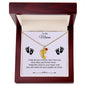 To My Mama | Foot Necklace | Custom Name and Birthstone