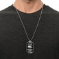 To My Son | Stay Strong, Stay Positive - Dog Tag