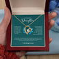 To My Daughter | I Will Always Love You - Forever Love Necklace