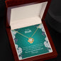 To My Mom | You Are My Best Friend & I Love You - Love Knot Necklace