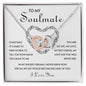 To My Soulmate | I Love You - Interlocking Hearts