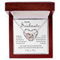 To My Soulmate | I Love You - Interlocking Hearts