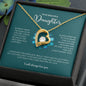 To My Daughter | I Will Always Love You - Forever Love Necklace